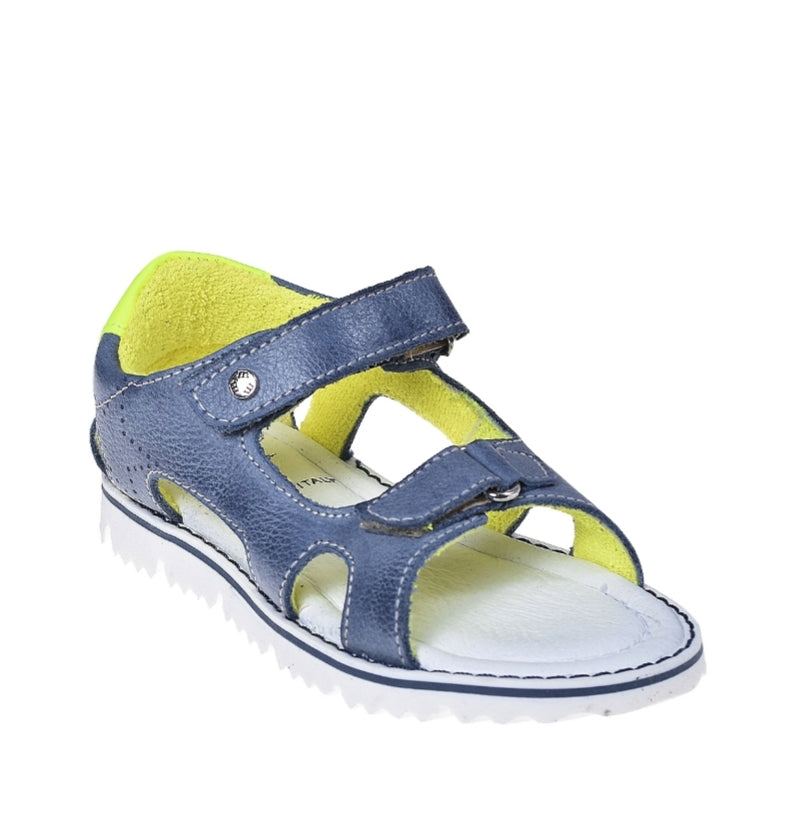 Sandalo velcro blu (4409708347459)