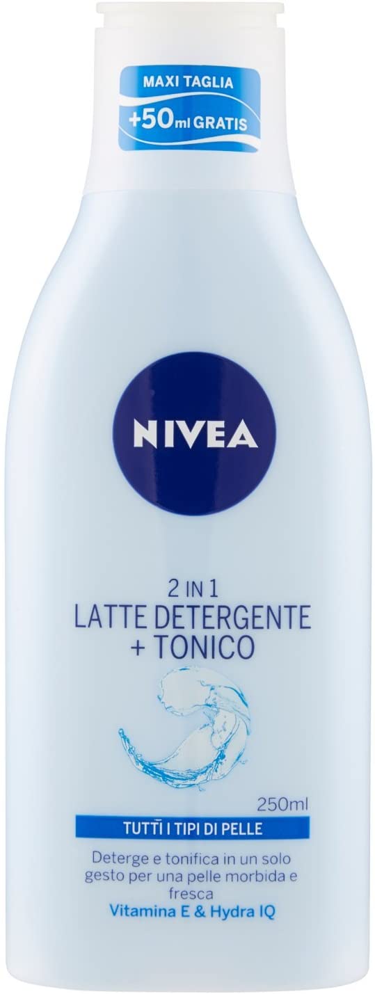 Nivea Visage Latte Detergente + Tonico 2In1 250Ml (4426463543363)