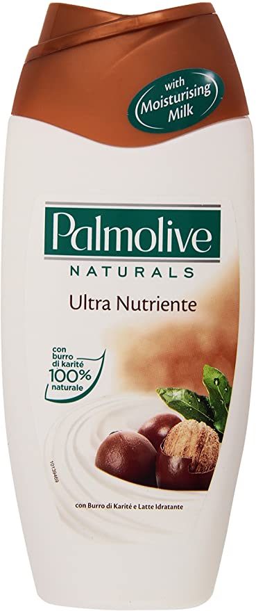 Palmolive - Naturals Ultra Nutriente, Doccia Latte con Burro di Karité - 250 ml (4601587597379)