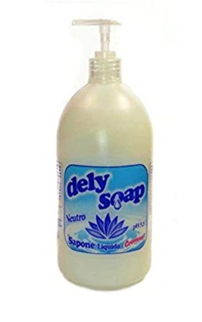 Sapone Detergente Mani Liquido Delicato Neutro Profumato 1000ml con dosatore (4459472846915)