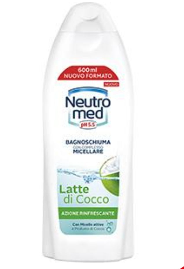 Neutromed  Bagnoschiuma  Latte di Cocco 600ml (4595379535939)