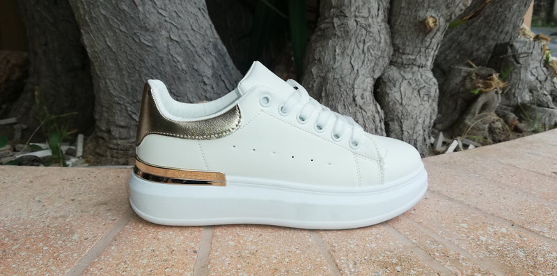 Sneakers Shoes Mochy Gold (4630067937347)