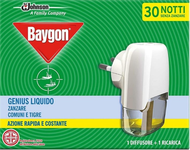 BAYGON GENIUS LIQUIDO DIFFUSORE+RICARICA (6657441955907)
