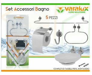 Varalux set accessori bagno (4452666540099)
