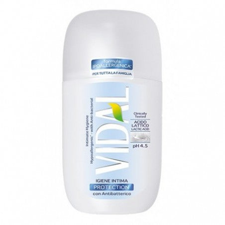 VIDAL - Detergente Intimo Con Antibatterico 250 Ml (4596529332291)