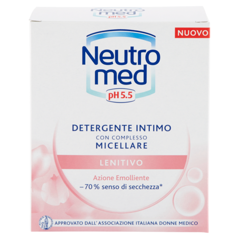 Neutromed pH 5.5 Detergente Intimo con Complesso Micellare Lenitivo 200 ml (4596204503107)